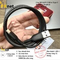 ราคา สายชาร์จ Belkin type c [NOBOX, Super Durable, ของแท้] ยาว 1.5M และ 1M แบรนด์อเมริกา USB to Type C (25727849689)