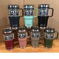 ราคา แก้วเยติ YETI แท้ พร้อมส่ง รุ่น 20oz (591ML) TRAVEL MUG WITH STRONGHOLD LID (16331999632)
