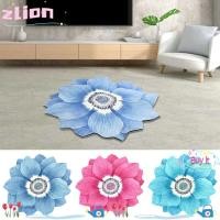 ราคา ZLION พรมดอกไม้, Pastoral รูปทรงพิเศษ Lotus พรมปูพื้น, Baby Crawl Peony 60x60 ซม. Magnolia ปะเก็นประตูห้องนั่งเล่นโต๊ะน้ําชาข้างเตียง (50208209844)