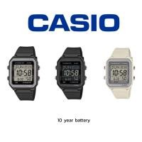 ราคา นาฬิกา CASIO ของแท้ รุ่น W-221H-1BV สีดำ (45159583884)