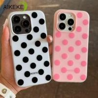 ราคา ใหม่สีลูกกวาดลายจุดเคสโทรศัพท์เคลือบสําหรับRealmeหมายเหตุ80 70 70T 60X 50 Narzo N63 N61 N55 N53 Q5i C85 Pro C83 C75สีทึบปลอกง่าย2in1 Anti-fall Hardปกหลัง (56207736554)