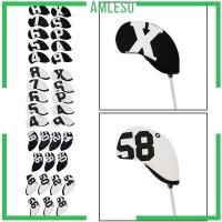 ราคา [Amleso] ปลอกคลุมหัวไม้กอล์ฟ กันน้ํา กันรอยขีดข่วน 7 ชิ้น (24373510056)
