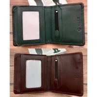 ราคา กระเป๋า​สตางค์​ Tough หนังแท้​ 3 พับใบเล็กทรงตั้ง j7Fq (6893200120)