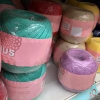 ราคา ด้ายถักซัมเมอร์วีนัส เบอร์ 20 เส้นใหญ่ (รวมสีที่ทางร้านมี) Venus Crochet Knitting Yarn (2678451994)