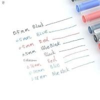 ราคา [ซื้อกล่องดินสอฟรี] Japan MUJI 0.38 / 0.5 Gel ink test black water-based pen < (3667290932)