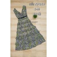 ราคา เดรสขนมชั้นลายดอกงานป้ายสวย (17823976828)