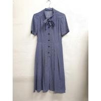 ราคา 159. ชุดตัด เดรสสีน้ำเงินจุดขาว (25956620291)