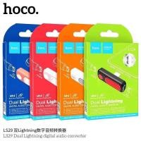 ราคา Hoco LS29 หัวต่อสายชาร์จ รุ่น (Lightning) + หูฟัง(Lightning) พร้อมกัน ใช้กับ iPhone7 8 X Xs Max 11 12(แท้100%) (6863862645)