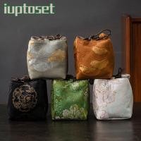 ราคา IUPTOSET กระเป๋าเก็บชุดน้ําชา, กระเป๋าสไตล์จีนผ้าหนา, ชาปักอเนกประสงค์วัฒนธรรมชาจีนแสนสบาย (51459477926)