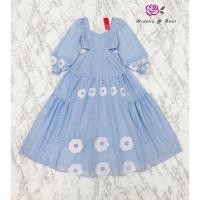 ราคา ชุดเดรสยาว งานป้าย Widelia@real มือ1 (24963203800)