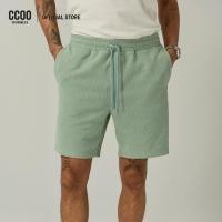 ราคา CC DOUBLE O JACQUARD DRAWSTRING SHORTS ผู้ชาย กางเกงขาสั้นเผูกเชือกทอแจ็คการ์ด รุ่น O26SGMC079 (SS26 #C2) (57659750070)