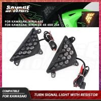 ราคา 2024 Ninja650 Turn Signal Light With Resistor For Kawasaki Ninja ZX25R ZX4RR ZX4R 2020-2024 Motorcy (46652394897)