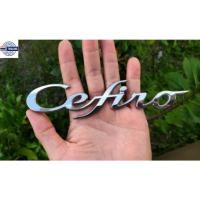 ราคา เซฟิโร่ นิสสัน รุ่น เอ33 ตัวอักษรโลโก้ มีกาวให้พร้อมติดตั้ง Nissan Cefiro A33 Trunk Lid Emblem Badge rear (23449396694)