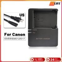 ราคา เก็บเงินปลายทาง！แท่นชาร์จแบต ที่ชาร์จแบต ที่ชาร์จ canon รุ่น LC-E5 LC-E6C LC-E8 LC-E10 LC-E12 LC-E8 LC-E17 EU plug (28594079393)