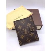 ราคา ของแท้ 100%☀Used LV Cardholder monogram wallet 2 พับ (6775394238)