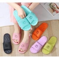 ราคา (อยู่ไทยพร้อมส่ง)รองเท้าแตะน่ารัก กันลื่น พื้นนุ่มเพื่อสุขภาพ รองเท้าใส่ในบ้าน รองเท้าแตะแบบสวมสีสันสวยงาม (7784271500)
