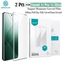 ราคา ฟิล์ม Xiaomi 14 Ultra Nillkin 2PCS ลกันรอยหน้าจอ หน้า ฟิล์มไฮโดร สําหรับ Xiaomi Mi 14 Pro ไม่ใช่แก้ว (23763994603)
