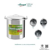 ราคา Seagull หม้อก๋วยเตี๋ยว แวลู่ แม็กซ์ ขนาด 36 ซม. (14 นิ้ว) Value Max Noodle Pot มีให้เลือก 3 แบบ (1416467300)