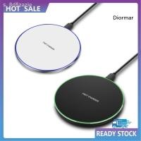 ราคา ♠❈SJPJ Round 10W Qi Wireless Mobile Phone Charger Fast Charging Pad for iPhone Sam-sung (23866606507)