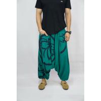 ราคา Harem Pants Long (Unisex) กางเกงม้งขายาว กางเกงผ้าฝ้าย กางเกงม้งเด็กดอย (2782880155)