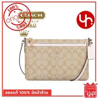 ราคา กระเป๋า Coach แท้ รุ่นF58316 KHAKI/CHALK กระเป๋า Coach พร้อมส่ง การันตีของแท้ โดย Coach By Gift ไม่แท้ยินดีคืนเงิน (2272319760)
