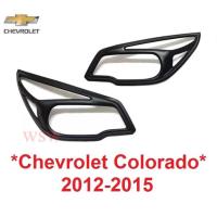 ราคา ครอบไฟหน้า สีดำด้าน CHEVROLET COLORADO RG Z71 2012 - 2015 ครอบไฟ เชฟโรเลต โคโลราโด้ ไฟหน้า ฝาครอบหน้า ชุดแต่ง ไฟ (29078931008)