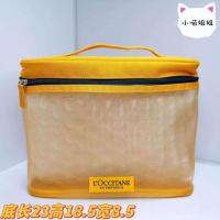 ราคา Loccitane ขนาดใหญ่-ความจุผ้ากอซกระเป๋าเครื่องสําอางแบบพกพาเคาน์เตอร์ของขวัญชื่อใหญ่จัดระเบียบกระเป๋าเดินทางแป้ง (27127010903)