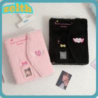ราคา ZELTH Photo Card Holder, Plush Binder Kpop Idol Photo Card รวบรวม,แฟชั่น A5 อัลบั้มเครื่องเขียนของขวัญ (57359763866)