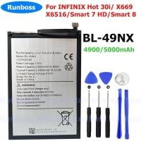 ราคา แบตเตอรี่ Battery infinix Smart 7/Hot 30i Model BL-49NXคุณภาพสูง แบต เสียวหม (5000mAh) free เครื่องมือ (24537844769)