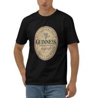 ราคา Guinness Beer Label The Irish Stout Brewery Cotton T-Shirt (26170445131)