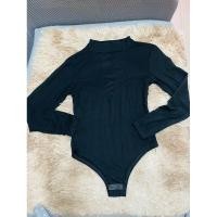 ราคา บอดี้สูทผ้าเรย่อนแขนยาวคอเต่าตรงคอซีทรู (27910030204)