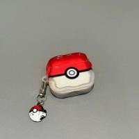 ราคา Red Pokemon Ball สําหรับ Airpods Pro3 กรณีจี้กันกระแทก Pokeball หูฟังสําหรับ AirPods Pro3 4/4 (ANC) Pro2 3 Pro 2 1 (57453330891)