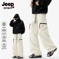 ราคา JEEP SPIRIT กางเกงวอร์มขนาดใหญ่กันน้ําสําหรับปั่นจักรยานกลางแจ้ง สีดํา (50407801603)