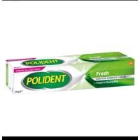 ราคา polident 60g กาวติดฟันปลอม เฟรชมิ้นท์ครีมสีชมพู (24689284675)