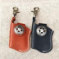 ราคา ซิปโป้ ไฟแช็กซองหนังป้องกันหัวเข็มขัดแขวนเรียบง่ายเคสหนังวัวแท้เหมาะสําหรับ ซิปโป้ ซิปโป้ 902 และไฟแช็กน้ํามันก๊าดธรรมดาอื่นๆเคสป้อง (56102221438)