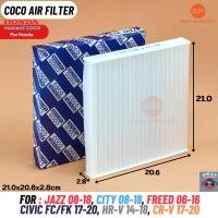 ราคา กรองแอร์ COCO-52 ฟิลเตอร์ CITY, JAZZ, FREED, CIVIC FC, HR-V, CR-V ปี 17-20 (40075672642)
