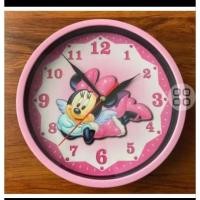 ราคา DISNEY MINNIE นาฬิกาแขวนเมาส์ / นาฬิกา DISNEY / ANALOG / บ้านตกแต่ง (27439510875)