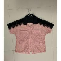 ราคา Used ✨ เสื้อลูกไม้ซีทรู Jaspal ไซส์ S (42380131290)