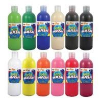 ราคา (โค้ดINCSM4Lขั้นต่ำ49ลด20) FAS Total Wash Kid’s Paint 500 ml (สีโปสเตอร์ล้างออกหมดจด) (754100994)