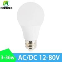 ราคา หลอดไฟ Led E27 DC&AC 12V 24V 36V 9W 12W 15W ประหยัดพลังงาน (16556163593)