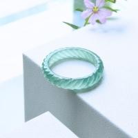 ราคา แหวนหยกบลูเนื้อแก้ว size 55 mm งานหยกพม่าแท้สีธรรมชาติเนื้อแก้ว (43222244852)