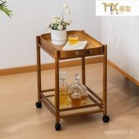 ราคา ข้างเตียงเก็บชารถเข็นตู้ที่เรียบง่ายโต๊ะกาแฟห้องนั่งเล่นโต๊ะเล็กโซฟาชั้นวางครัวเรือนมือถือ ครั้งที่สอง2จ (57558631558)