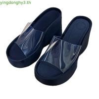 ราคา Zara Platform Sandals from Spain รองเท้าแตะพลาตฟอร์มกันน้ํา โปร่งใส เพิ่มความสูงสำหรับผู้หญิง (40530097593)