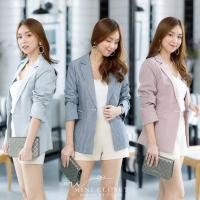ราคา minicloset #เสื้อสูทลายริ้ว #เสื้อสูทริ้วลาย #เสื้อคลุมใส่ทำงาน (19646130339)