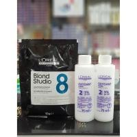 ราคา ลอรีอัล บลอนด์ สตูดิโอ 8 ผงฟอก 50g. Loreal Blond Studio Multi -Techniques Lightening Powder #ผงฟอก (10853696784)