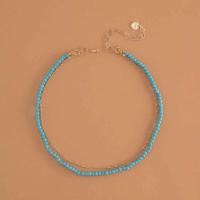 ราคา TURQUOISE- LUCKY CHARM NECKLACE สร้อยคอหินมงคลเทอร์ควอยซ์ (54100375479)