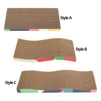 ราคา [lszcx6ล] กระดาษแข็งที่ลับเล็บแมว, เตียงลับเล็บแมว, ตัวป้องกันเฟอร์นิเจอร์, ที่นอนสัตว์เลี้ยง, โซฟาสัตว์เลี้ยงสําหรับเล่นในร่มโดยแมวและสุนัขลูกแมว (45709115634)