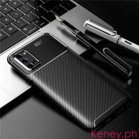 ราคา OPPO A92 กรณีคาร์บอนไฟเบอร์ Slim Soft ซิลิโคน OPPO A92 A72 A52 92 OPPOA92 เคสโทรศัพท์กันกระแทก (43516351585)