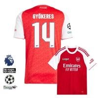 ราคา Fans Edition Arsenal 2025/26 MenS Arsenal Home เสื้อฟุตบอลแขนสั้นเสื้อ (54259736702)