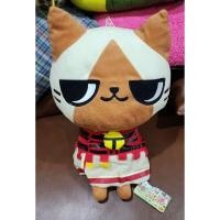 ราคา ตุ๊กตามือ✌️ ลิขสิทธิ์แท้ แมว Monster Hunter ใส่ชุด ขนาด 17" สภาพ 99% ป้าย Capcom (21190280525)